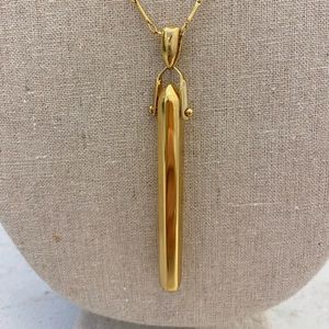 Stella & Dot Gold Rebel Pendent